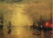 Keelman Heaving in Coals by Night William Turner